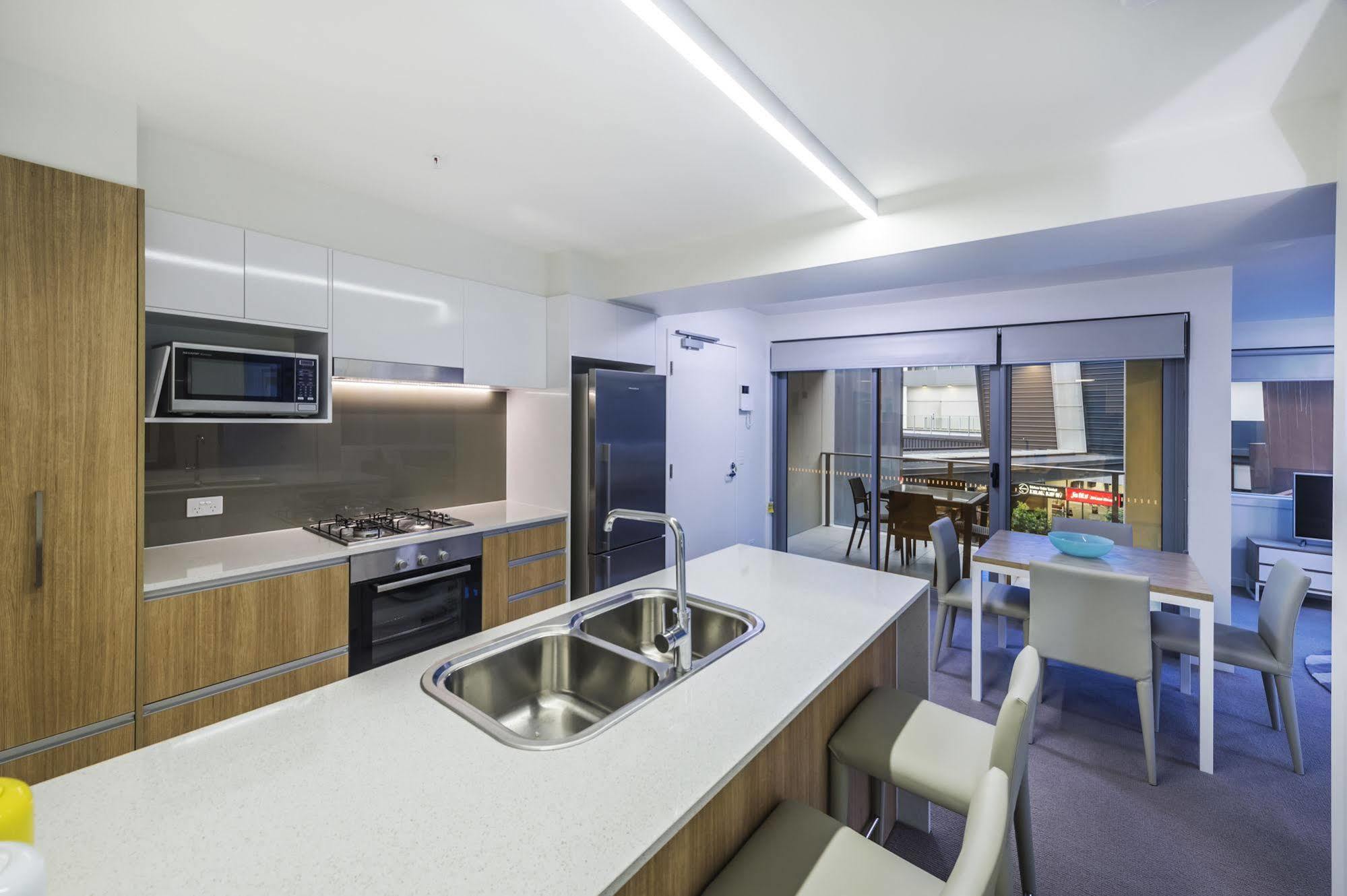 Link Portside Wharf Apartment Hotel Brisbane Exterior foto